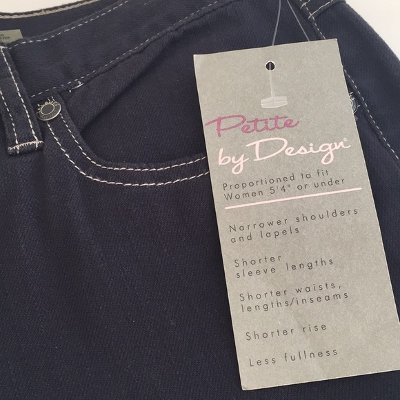 Talbots Denim - NWT Talbots Petite Cropped Indigo Denim